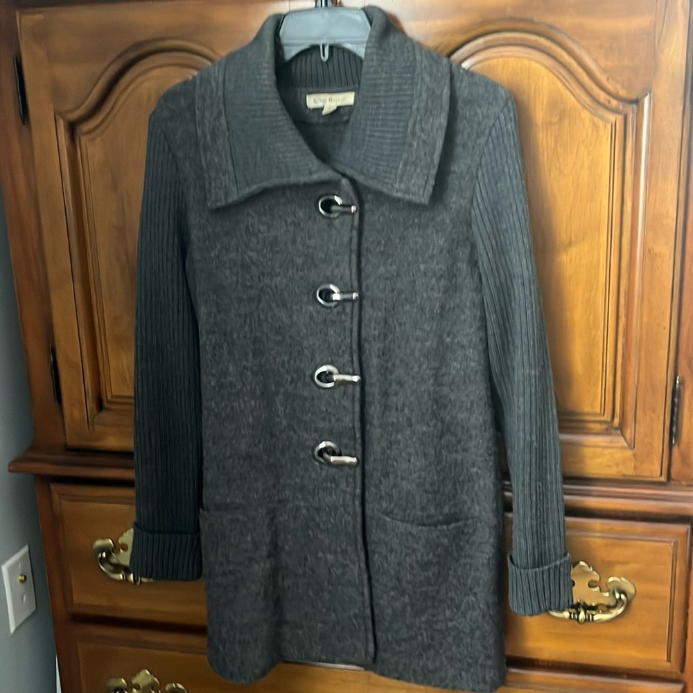 Rare! Susan Bristol wool cardigan